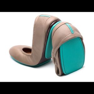 Tieks Italian Leather Ballet Flats Taupe